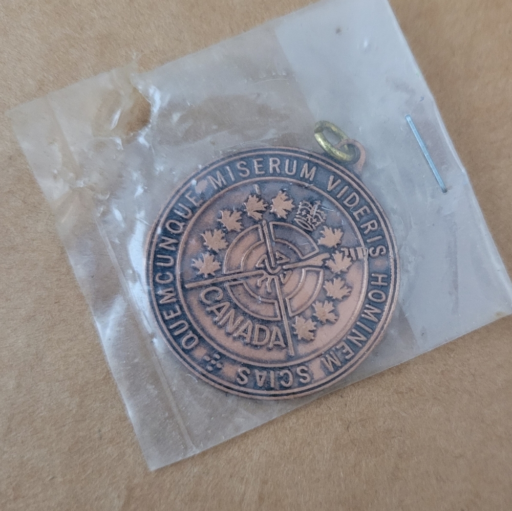 Canada Royal Life Saving Society Vintage Pendant